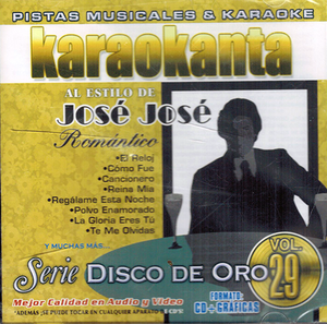 Karaokanta CD Exitos Al Estilo De Jose Jose Jade-1729