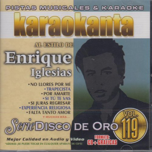 Karaokanta CDS Al Estilo De Enrique Iglesias Jade-1819