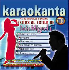 Karaokanta CD Exitos al Estilo de Luis Miguel Jade-4100