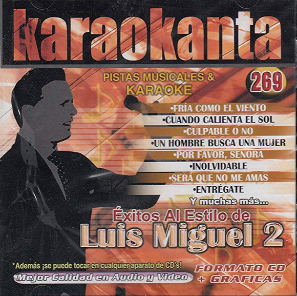 Karaokanta CD Exitos Al Estilo de Luis Miguel Jade-4269