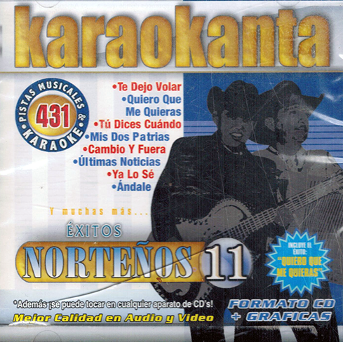 Karaokanta CD Exitos Nortenos Jade-431