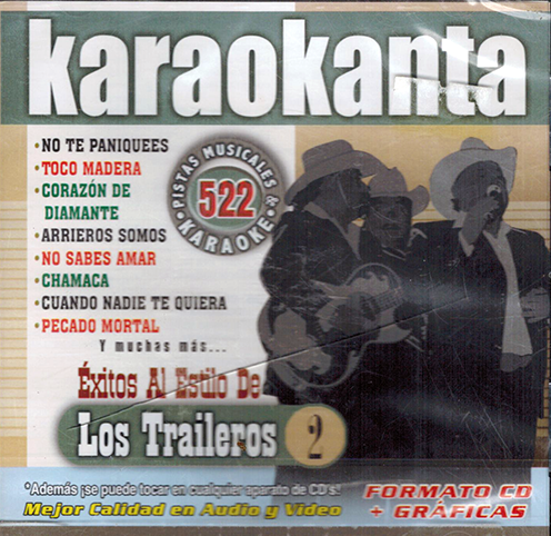 Karaokanta CD Exitos Al Estilo de Los traileros Jade-4522