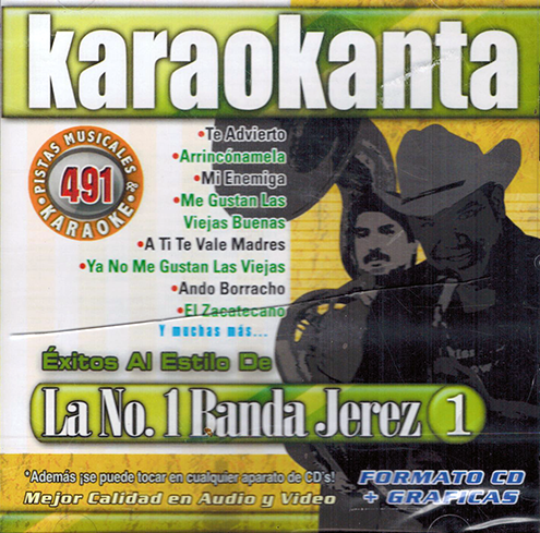 Karaokanta CD Al Estilo de La No.1 Banda Jerez Jade-4491