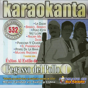 Karaokanta CD Al Estilo de Pegasso Del Pollo Jade-532