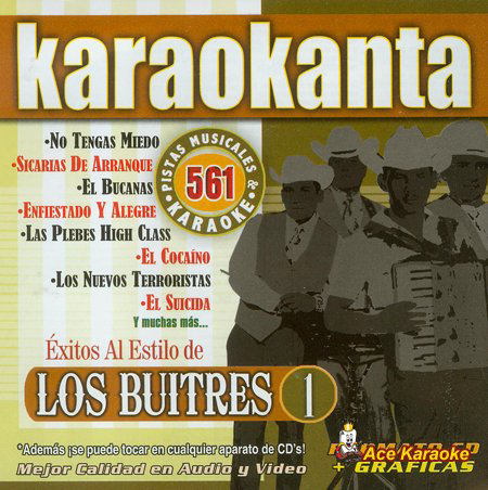 Karaokanta CD Al Estilo de Los Buitres Jade-4561