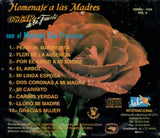 Oscar De La Fuente (CD Vol#2 Homenaje A Las Madres) Hel-1559 OB N/AZ