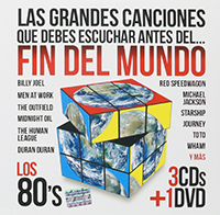 Grandes Canciones Que Debes Escuchar Antes Del Fin Del Mundo Los 80's 3CDs/1DVD Sony-540087 N/AZ