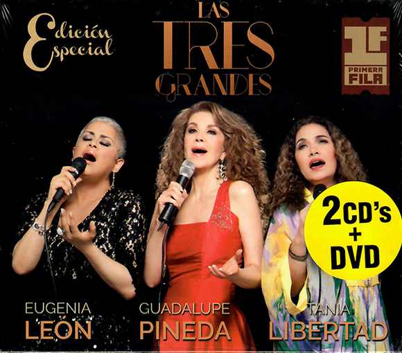 Tres Grandes (Eugenia, Tania, Guadalupe Primera Fila 2CD+DVD) Sony-534514 n/az