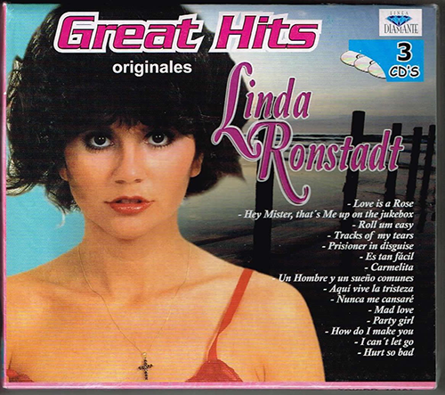 Linda Ronstadt (Great Hits Originales 3CD) Tricdd-10161 N/AZ