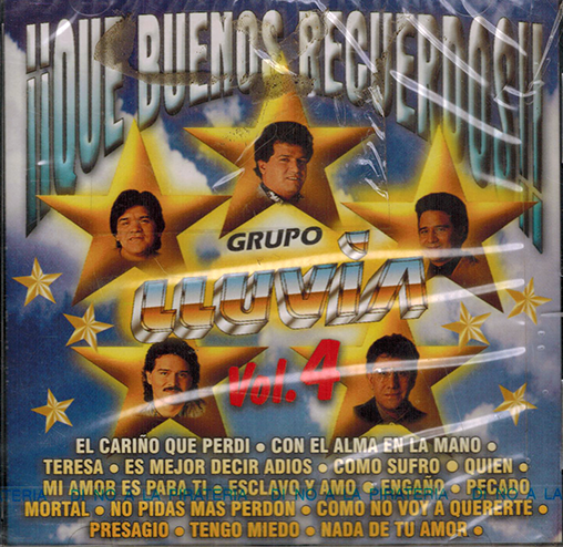 Lluvia,Grupo (CD Que Buenos Recuerdos Volumen 4) TRO-15134