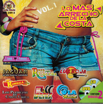 Varios Artistas (Lo Mas Arrecho De La Costa (Volumen 1) CD-DVD 249