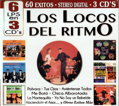Locos del Ritmo (6LPS en 3CD, 60 Exitos) Cro3c-80019