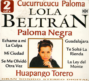 Lola Beltran (CD Cucurrucucu Paloma / Huapango Torero) N2C-28016