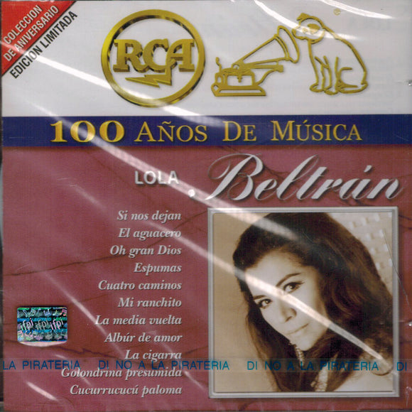 Lola Beltran (2CDs 100 Anos De Musica RCA-BMG-14221)