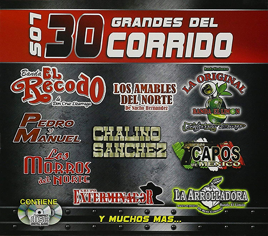 Varios Artistas (3CD Los 30 Grandes Del Corrido) Power-900635