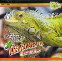Donny's De Guerrero (CD Corridos De La Costa) CDOAX-3001 OB