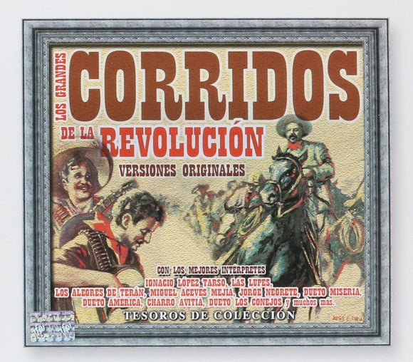 Grandes Corridos de la Revolucion (3CD Tesoros de Coleccion Sony-156723)