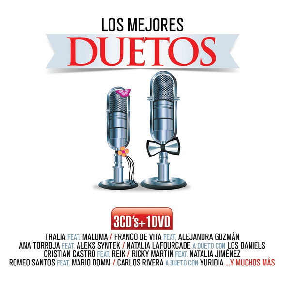 Mejores Duetos (3CD+DVD Varios Artistas Sony-4030124)
