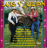 Luis Y Julian (CD 15 Corridos 15 Exitos) DMY-020