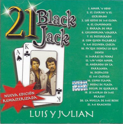 Luis Y Julian (CD 21 Black Jack) Univ-9738282