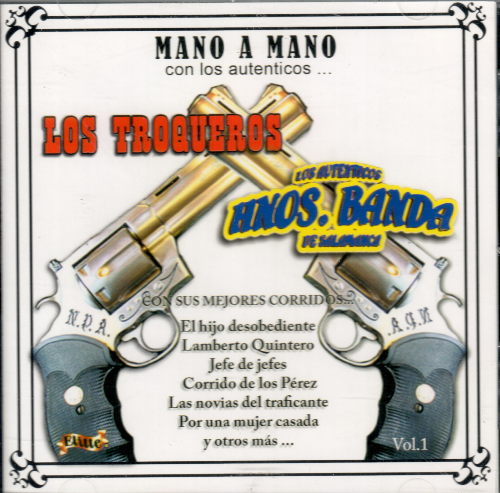 Troqueros y Los Hermanos Banda (CD Mano a Mano) Cwelt-8058