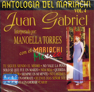 Manoella Torres (CD antologia Del Mariachi Volumen 4) Rodven-557056 N/AZ