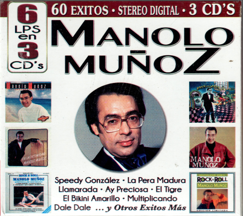 Manolo Munoz (6LPS en 3CDs, 60 Exitos) Cro3c-80026