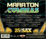 Maraton de Cumbias (CD 25 con Sax Varios Grupos) DMCD-115