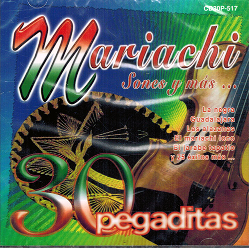 Mariachi Sones Y Mas (CD 30 Pegaditas) tanio-517