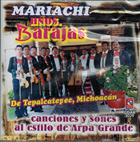 Mariachi Hermanos Barajas (CD Canciones Y Sones Al Estilo) CDAR-3029