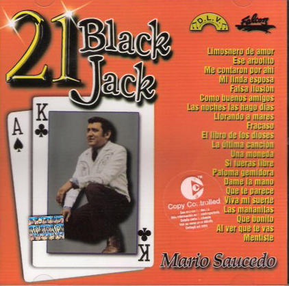 Mario Saucedo (CD 21 Black Jack Anaranjado) Emi-541338
