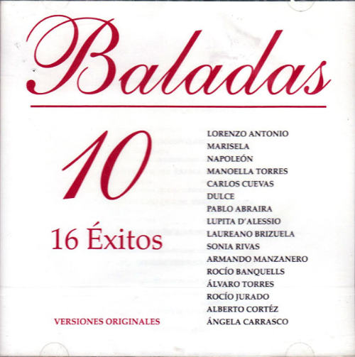 Baladas 10 (CD 16 Exitos Versiones Originales) IMI-5312