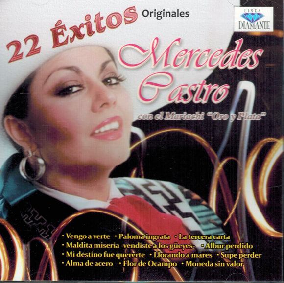 Mercedes Castro (CD 22 Exitos Originales) CDD-7296