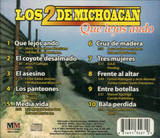 Dos De Michoacan (CD Que Lejos Ando) MMCD-3027 CH