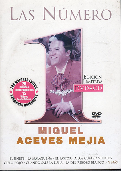 Miguel Aceves Mejia (Las Numero 1 DVD/CD) Sony-7003179