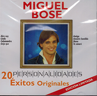 Miguel Bose (CD Personalidades 20 Exitos Originales 1002847)