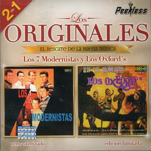 7 Modernistas - Los Oxfords (CD Los Originales 2 En 1) Peerless-606105