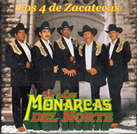 Monarcas Del Norte (CD Los 4 De Zacatecas) QRCD-3081