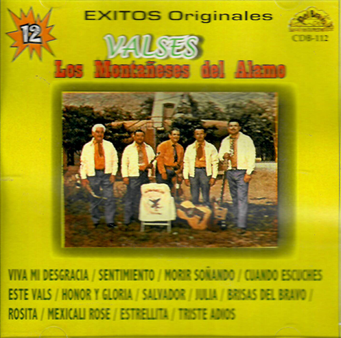 Montaneses Del Alamo (CD 12 Exitos originales Valses) CDB-112