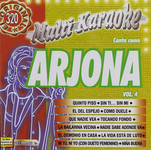 Multi Karaoke CD Canta Como Ricardo Arjona OKE-0320