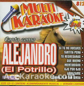 Multi Karaoke CD Canta Como Alejandro OKE-812