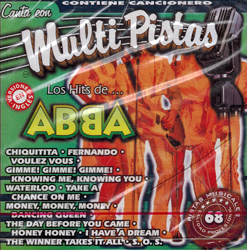 Canta Con Multi Pistas CD Los Hits De ABBA MP-4068 N/AZ