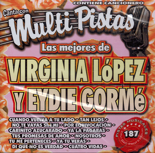 Canta Con Multi Pistas (CD Las Mejores de Virginia Lopez y Eydie Gorme MP-4187