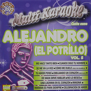 Multi Karaoke CD Canta Como Alejandro  Vol#5 OKE-0360