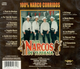 Narcos de Tijuana (CD 100% Narco Corridos) CAN-573 CH