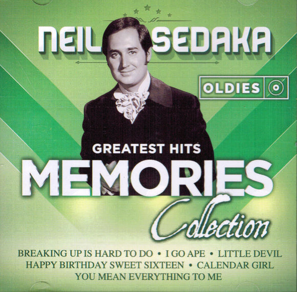 Neil Sedaka (CD LIve - Greatest Hits Memories Collection CDM-990683)