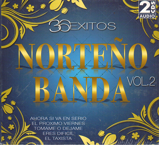 Varios Norteno Y Banda 36 Exitos 2CDs Titanio-5779