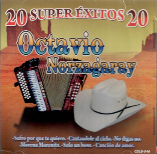 Octavio Norzagaray (CD 20 Super Exitos) Cdlb-046