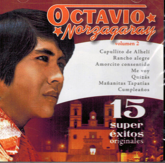 Octavio Norzagaray (CD 15 Super Exitos Originales CDLD-1137)