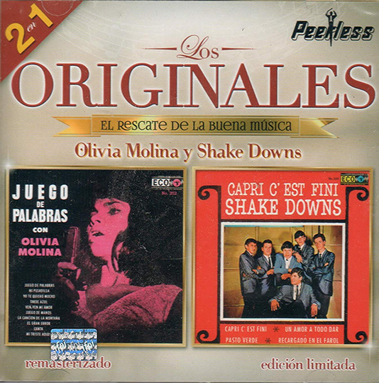 Olivia Molina - Shake Downs (CD Los Originales 2 En 1) Peerless-605215